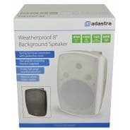 Adastra BH8V-B Background Music Speaker, 100V/16 Ohms, IP44 Rated	
