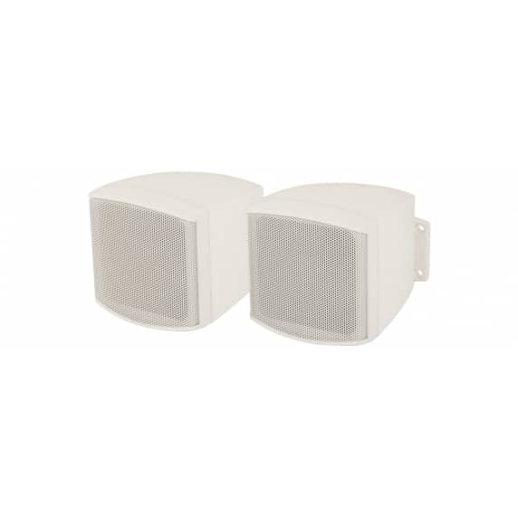 Adastra C25V-W 2.5" 15W 100V Line Satellite Speakers - Pair
