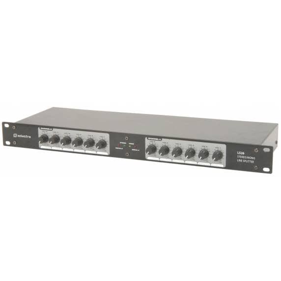 Adastra LS26 Stereo/Mono Line Splitter | 6/12 Way Volume Control