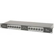 Adastra LS26 Stereo/Mono Line Splitter | 6/12 Way Volume Control