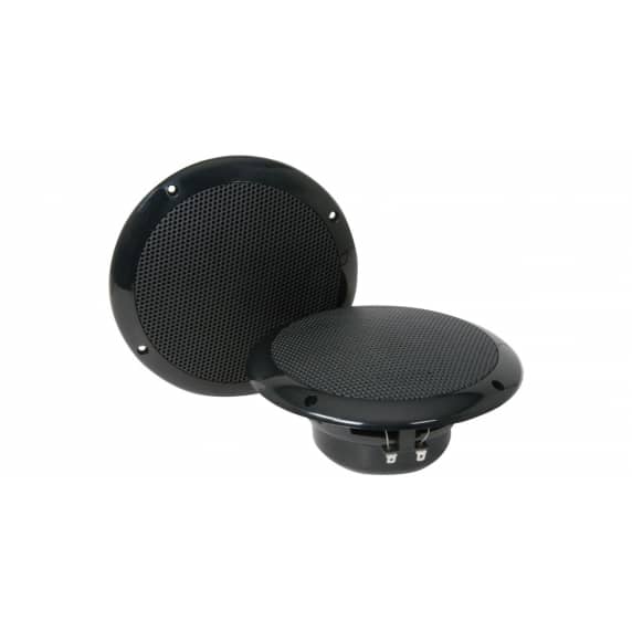 Adastra OD6-B8 40W Water Resistant Black Ceiling Speakers (Pair) 