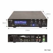 Adastra Outdoor PA System with Bluetooth & FM Radio - 2x 15W Horn Speakers