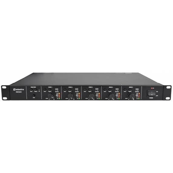 Adastra RMS605 5-Zone 100V Amplifier, 5 x 60W