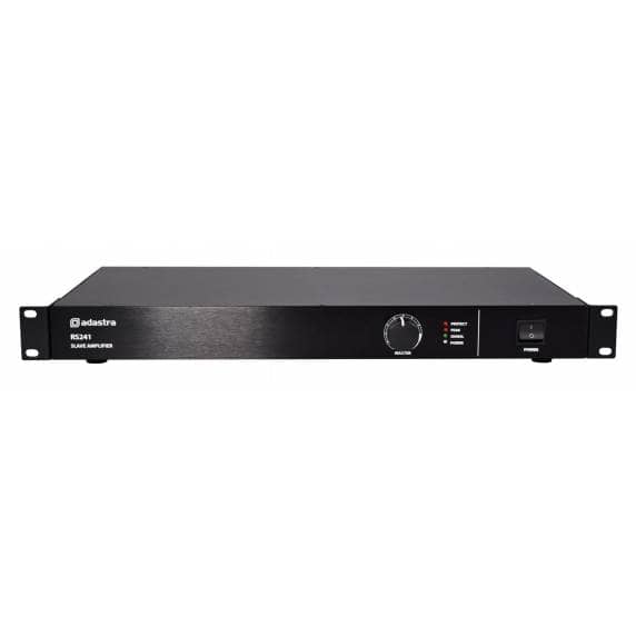 Adastra RS241 240W Class-D Slave Amplifier, 100V & 2 Ohms 