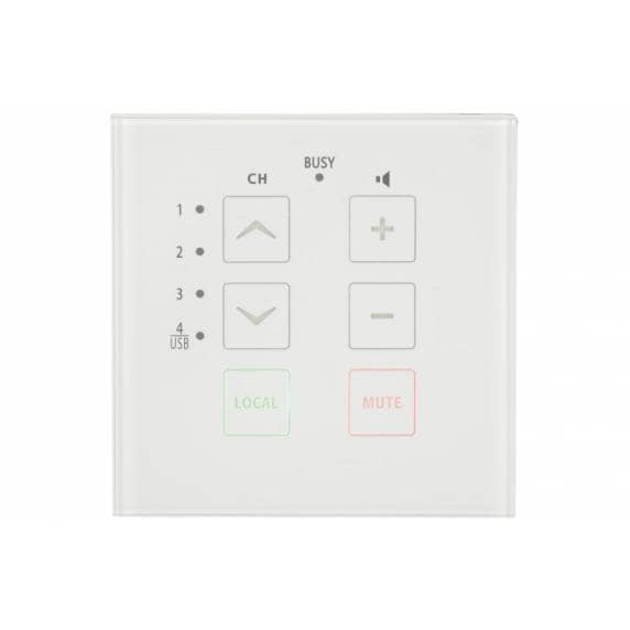 Adastra TR86 Touch Remote Wall Plate for RZ45 Audio Matrix