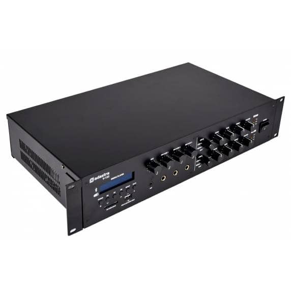 Adastra V-122 2-Zone 100V Mixer Amplifier (2x120W) with Bluetooth & DAB