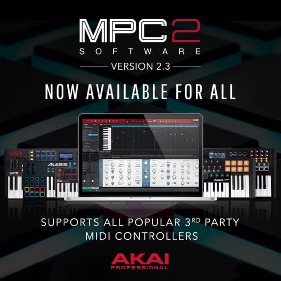 Akai MPC 2.3 Standard (Serial Download)