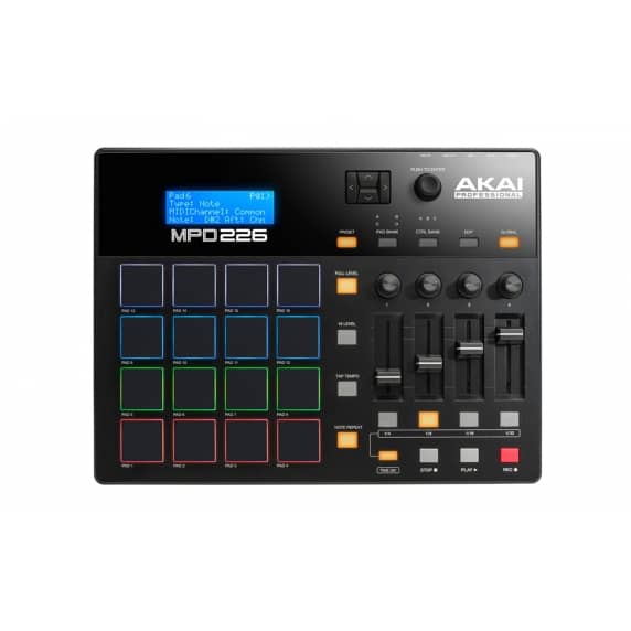 AKAI MPD226 MIDI/USB Pad Controller with Ableton Live Lite Software