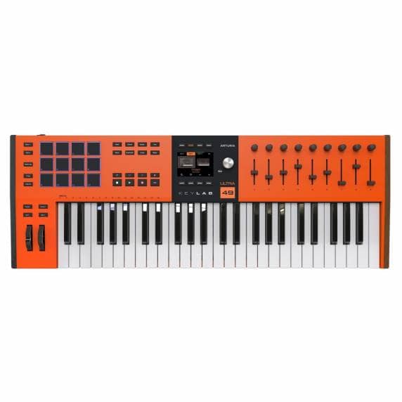 Arturia KeyLab 49 MK3 Ultra Edition Universal MIDI Controller - Orange
