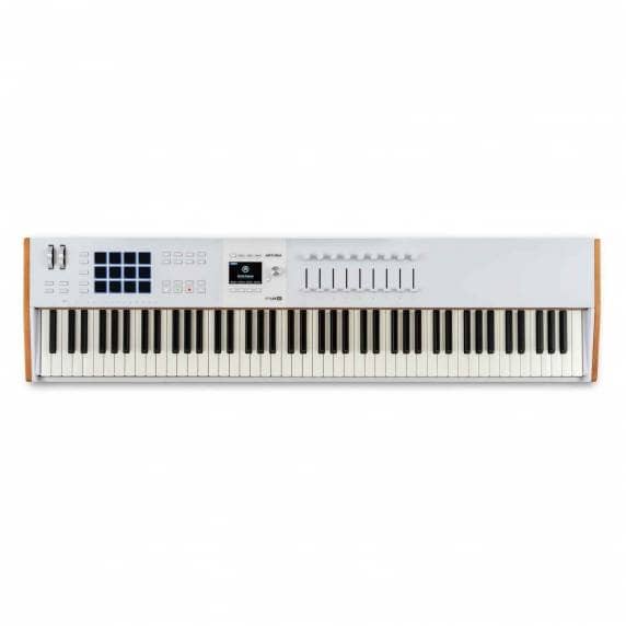 Arturia KeyLab 88 MK3 MIDI Keyboard Controller – White