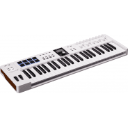 Arturia Keylab Essential 3 49-Key Midi Keyboard Controller, White