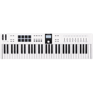 Arturia Keylab Essential 3 61-Key Midi Keyboard Controller, White	