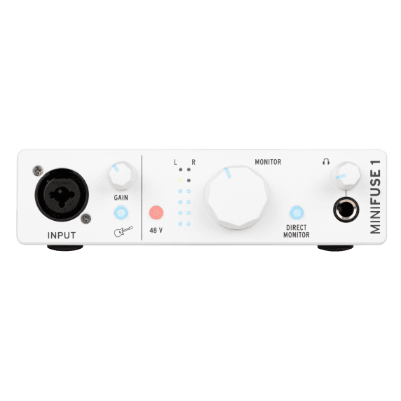 Arturia Minifuse 1 Portable USB-C Audio Interface - White