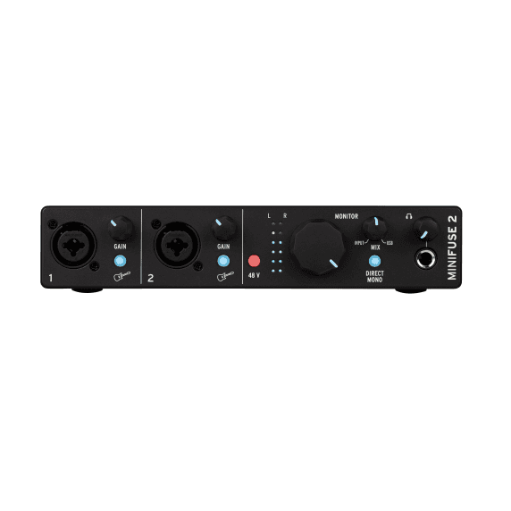 Arturia Minifuse 2 Portable USB-C Audio Interface - Black