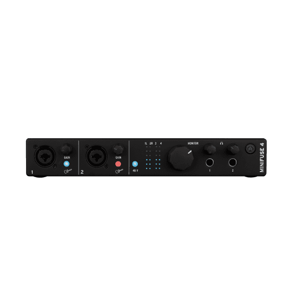 Arturia Minifuse 4 - 4-in/4-out USB-C Audio Interface - Black