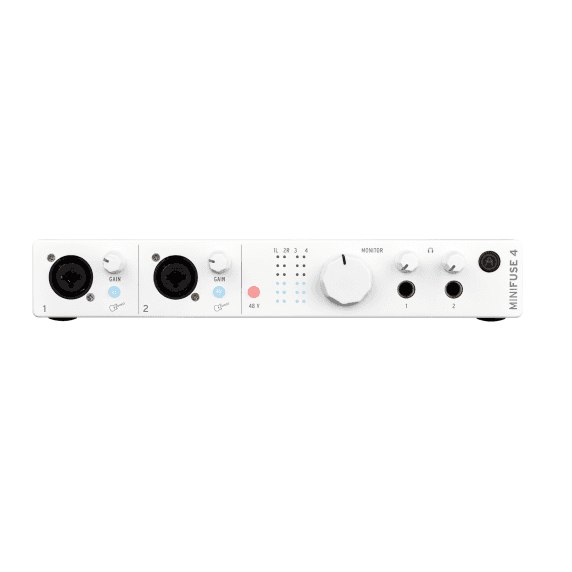 Arturia Minifuse 4 - 4-in/4-out USB-C Audio Interface - White