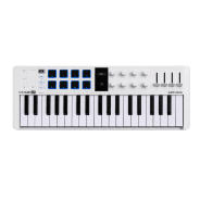 Arturia MiniLab 37 MK3 Universal MIDI Controller — White