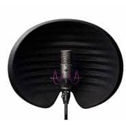 Aston Halo Shadow Portable Vocal Booth Reflection Filter - Black
