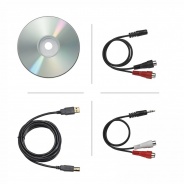 Audio Technica AT-LP1240-USB Direct-Drive Professional Turntable