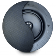 AudioKraft PCS-40 40W Black Ceiling Speaker, 8 Ohms, 6-inch