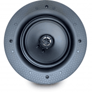 AudioKraft PCS-40 40W Black Ceiling Speaker, 8 Ohms, 6-inch