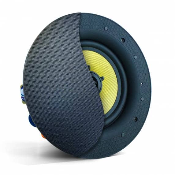 AudioKraft PCS-60T-BK Premium 6.5" Ceiling Speaker, 100V/8 Ohms - Black