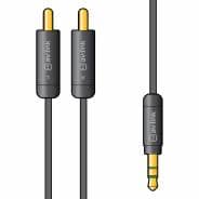 AV Link 3.5mm Stereo Jack Plug to 2x RCA Lead 1.5m