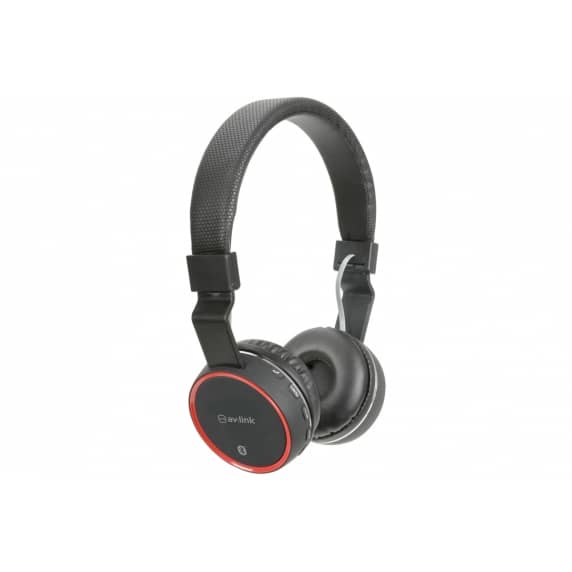 AV Link PBH10-BLK Wireless Bluetooth Headphones - Black
