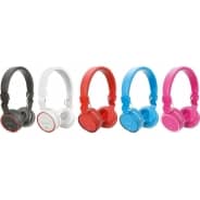 AV Link PBH10-BLK Wireless Bluetooth Headphones - Black