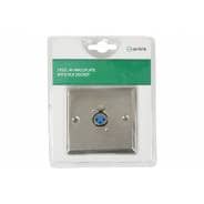AV: Link Steel Wallplates with XLR Socket