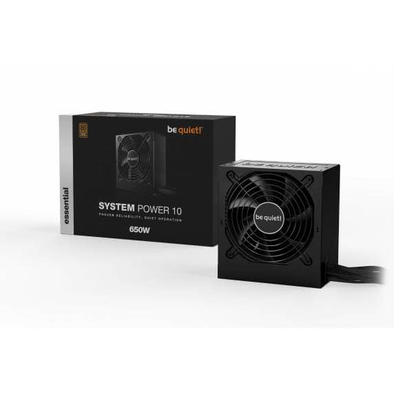 Be Quiet! 650W System Power 10 PSU, 80+ Bronze