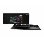 Be Quiet! Light Mount Silent Linear RGB Keyboard with 3D Media Wheel