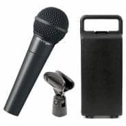 Behringer XM8500 Vocal Microphone With Carry case & Mic Clip