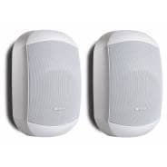 Biamp MASK4C-W 4.25" Two-Way Loudspeaker, White (Pair) 