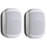 Biamp MASK6CT-W 6.5" 100V/16Ohm Two-Way Loudspeaker, White (Pair)