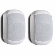 Biamp MASK6CT-W 6.5" 100V/16Ohm Two-Way Loudspeaker, White (Pair)