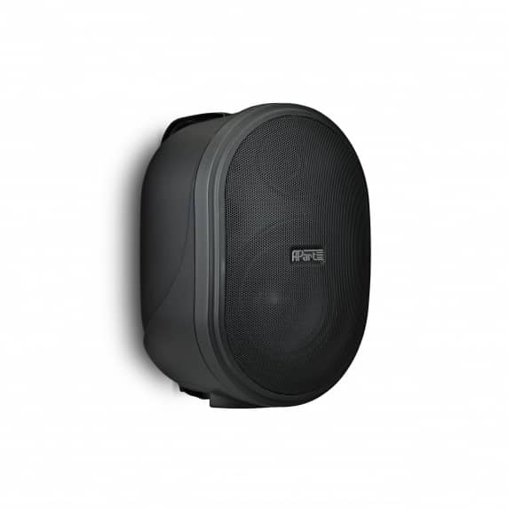 Biamp OVO5-BL (Single) 5.25" 8 Ohm Oval Wall Speaker + Bracket	