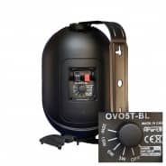 Biamp OVO5T-BL 5.25" Wall-Mount Speaker (Black), 100V / 16 Ohms
