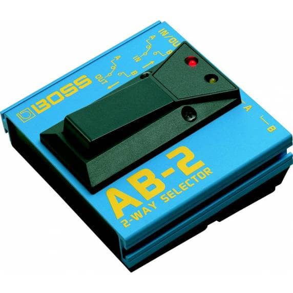 BOSS AB-2 2-Way Guitar Selector Foot Switch