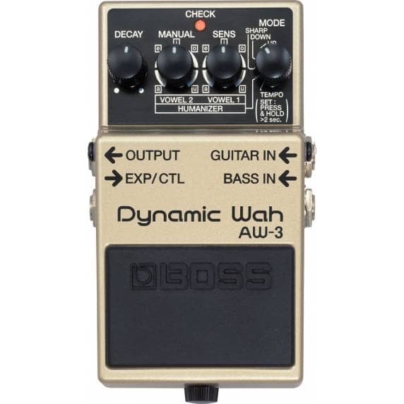 Boss AW-3 Dynamic Wah Guitar Effects Pedal