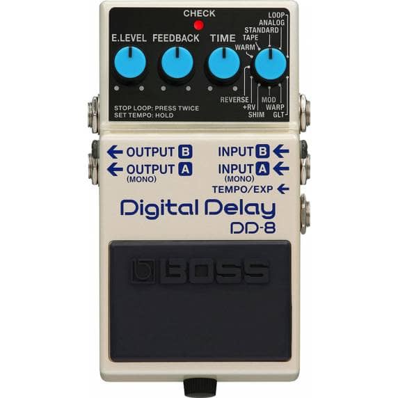 BOSS DD-8 Digital Delay Compact Guitar Effects Pedal