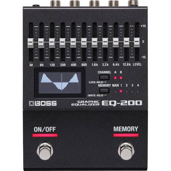 Boss EQ-200 Graphic Equaliser Pedal