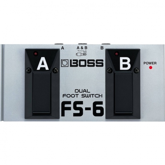 BOSS FS-6 Switchable Momentary/ Latch Dual A/B Footswitch