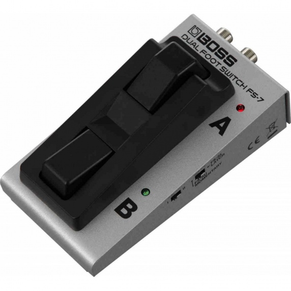 BOSS FS-7 Dual Latched & Unlatched Mini Footswitch