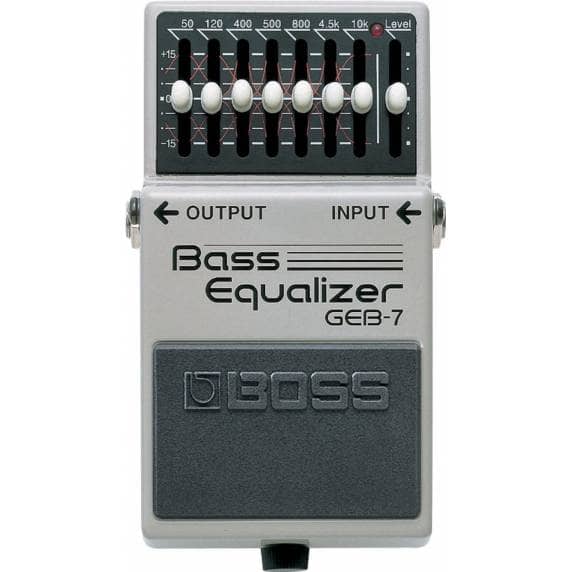 BOSS GEB-7 – 7-Band Bass EQ Pedal