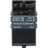 BOSS IR-2 Amp & Cabinet - Premium Amp Emulator and Cabinet IR Loader