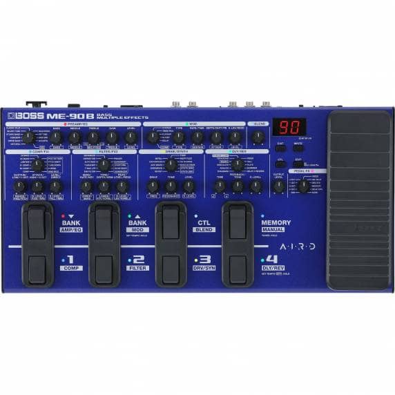 BOSS ME-90B Flagship Bass Guitar Multi-Effects Pedal 