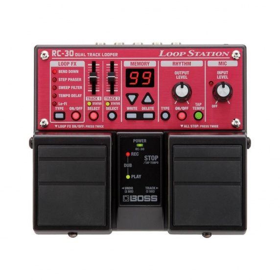 BOSS RC-30 Loop Station Guitar Effects Pedal