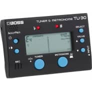 Boss TU-30 Tuner & Metronome 