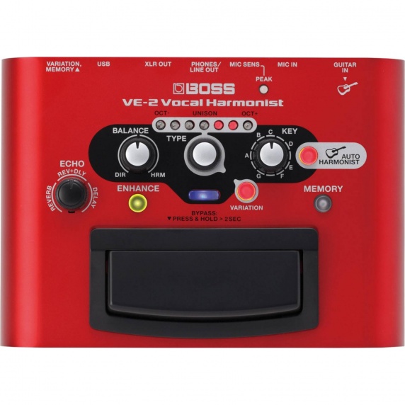 Boss VE-2 Vocal Harmonist Stompbox 